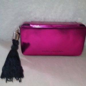 Marc Jacobs tassel iridescent pink clutch NWOT